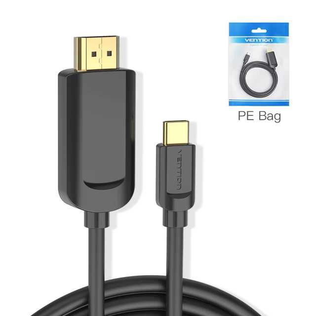Кабель 2К\4K Type-C to HDMI Thunderbolt3 Converter MacBook, Notebook