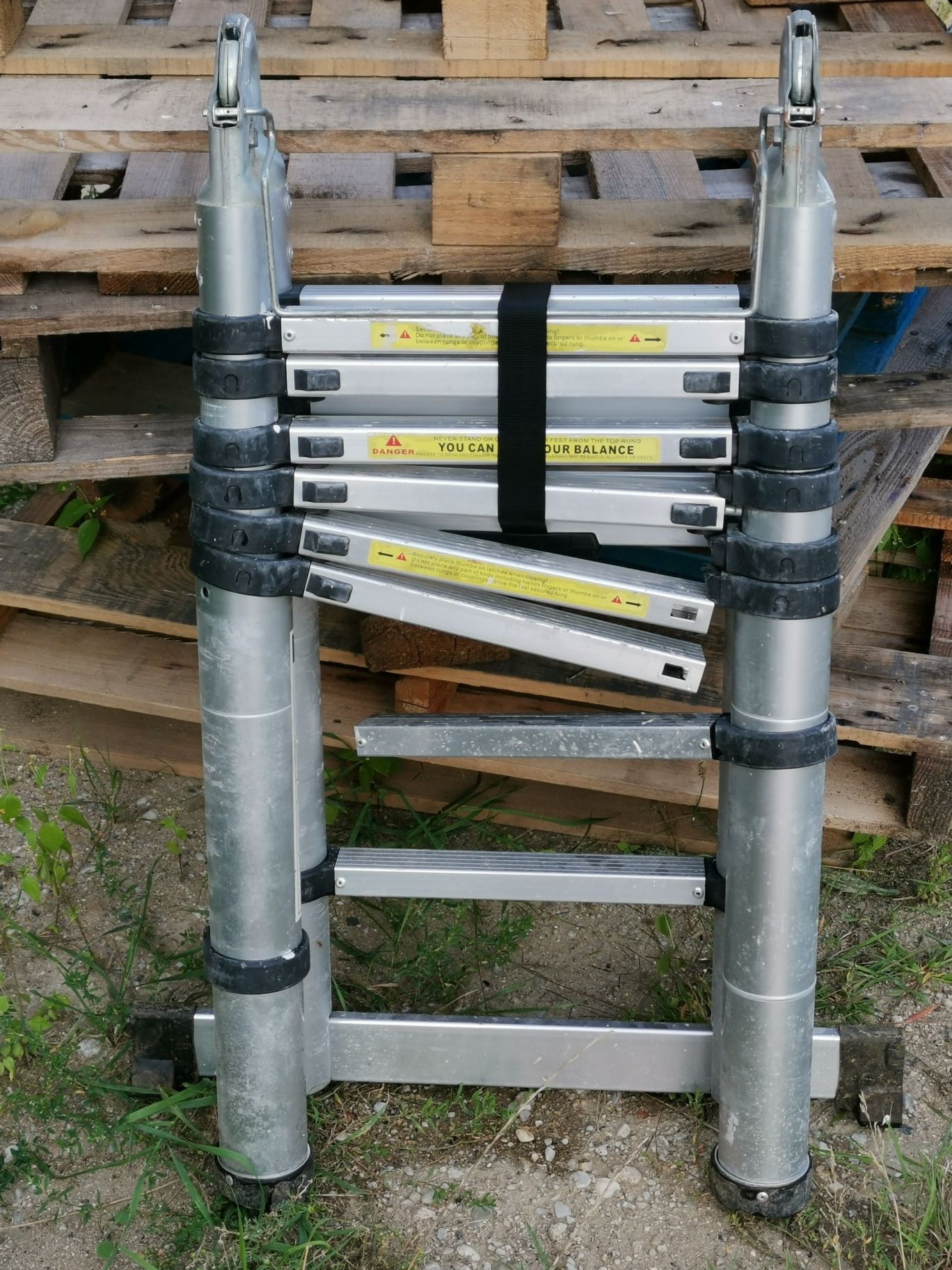 Drabina  teleskopowa aluminiowa