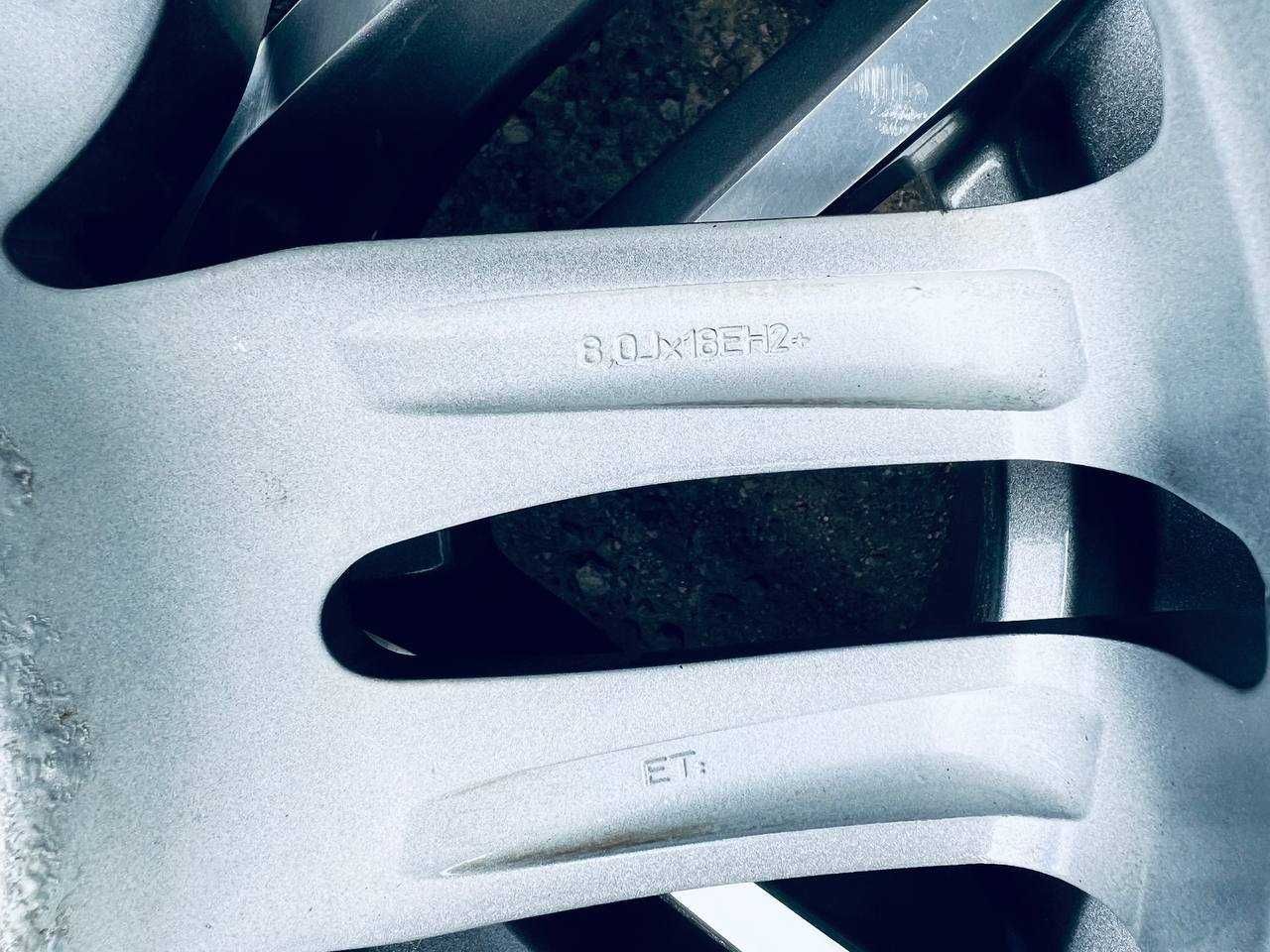 Оригінальні Диски Brock Alloy 8J R18 ET44 5x112 Audi VW Skoda