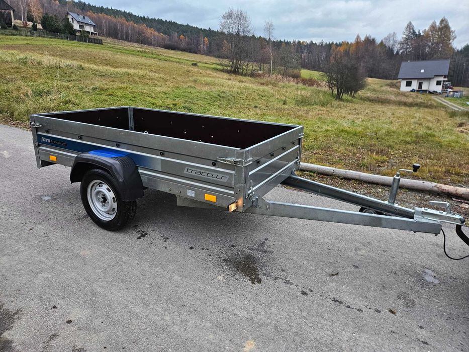 Przyczepa Lekka Samochodowa Towarowa ** Stan BDB ** Solidna ***