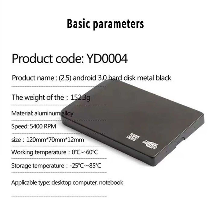Dysk twardy 2TB szybki zewnętrzny