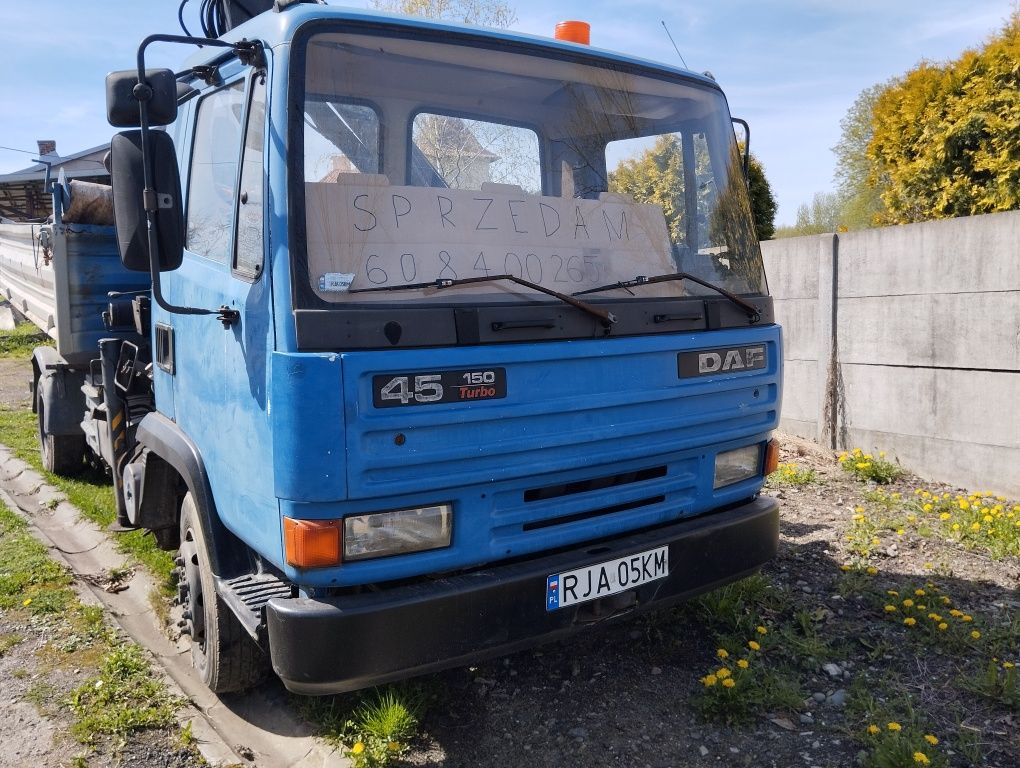 Daf 45-150 turbo z HDS I wywrotką