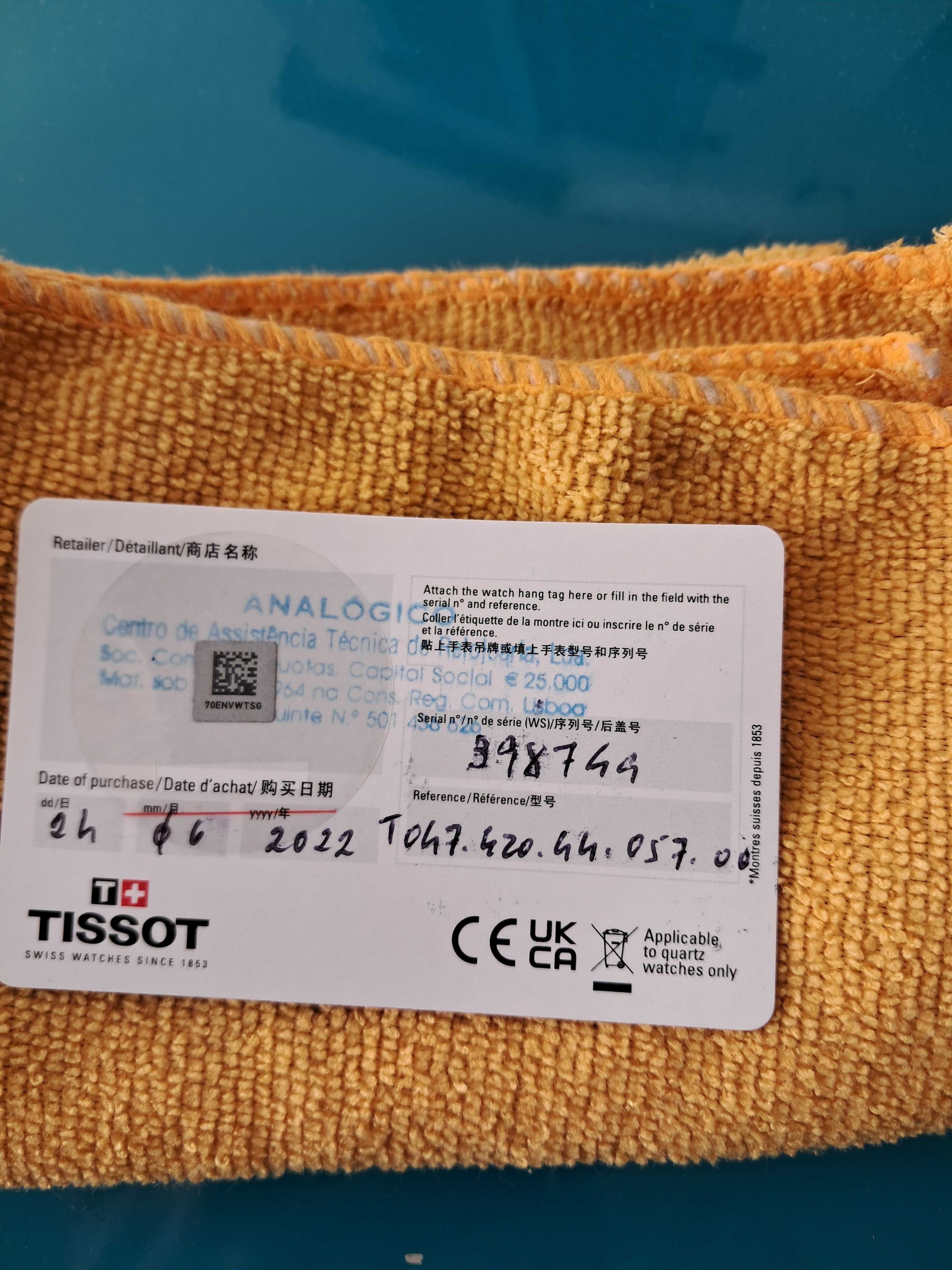 Relógio Pulso TISSOT T-Touch 2