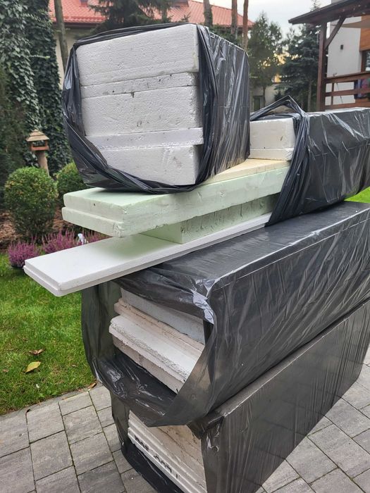 Styropian pozostałści po remoncie około 1 m różne grubości