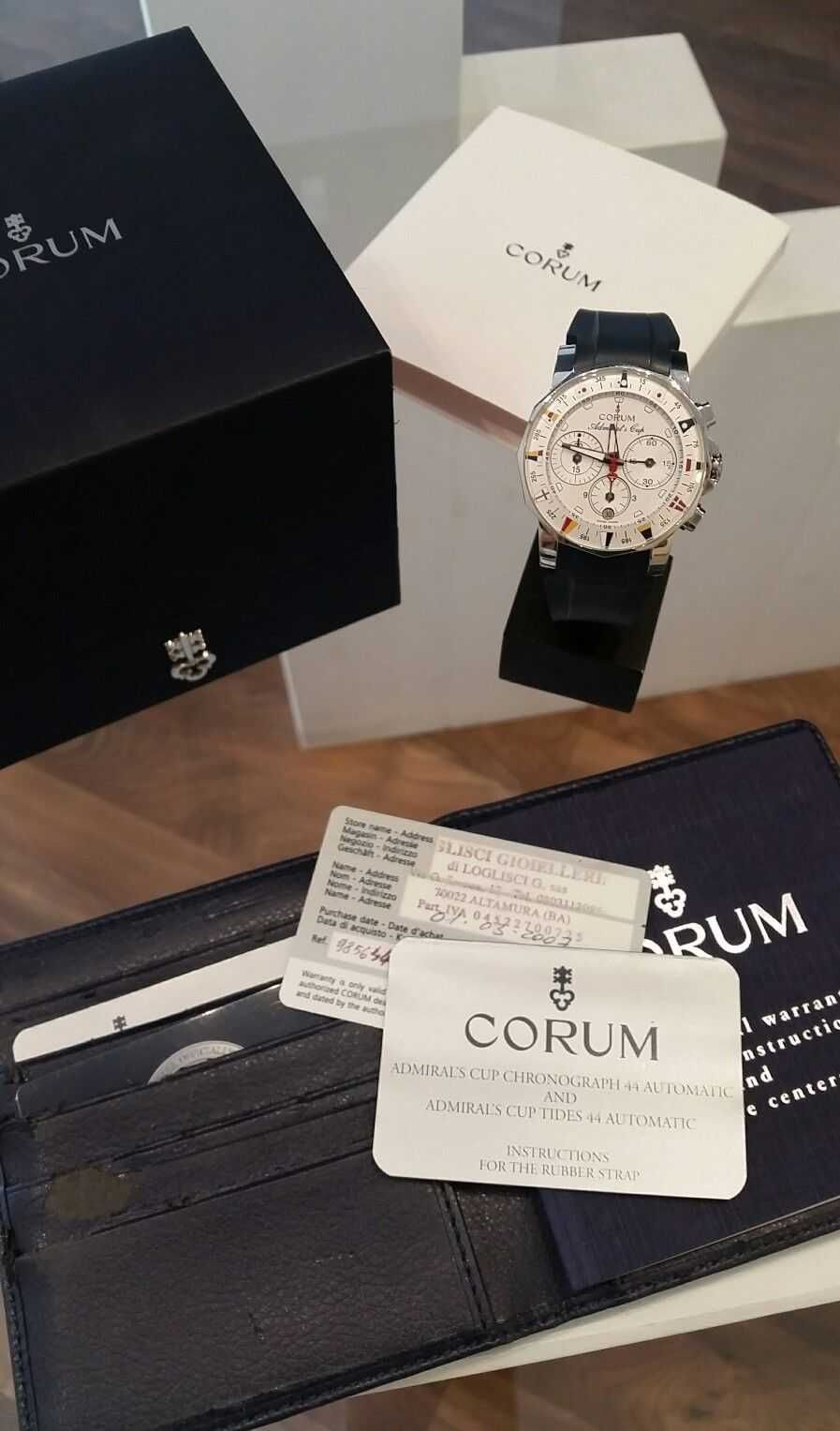 CORUM Admiral's Cup Chronometr