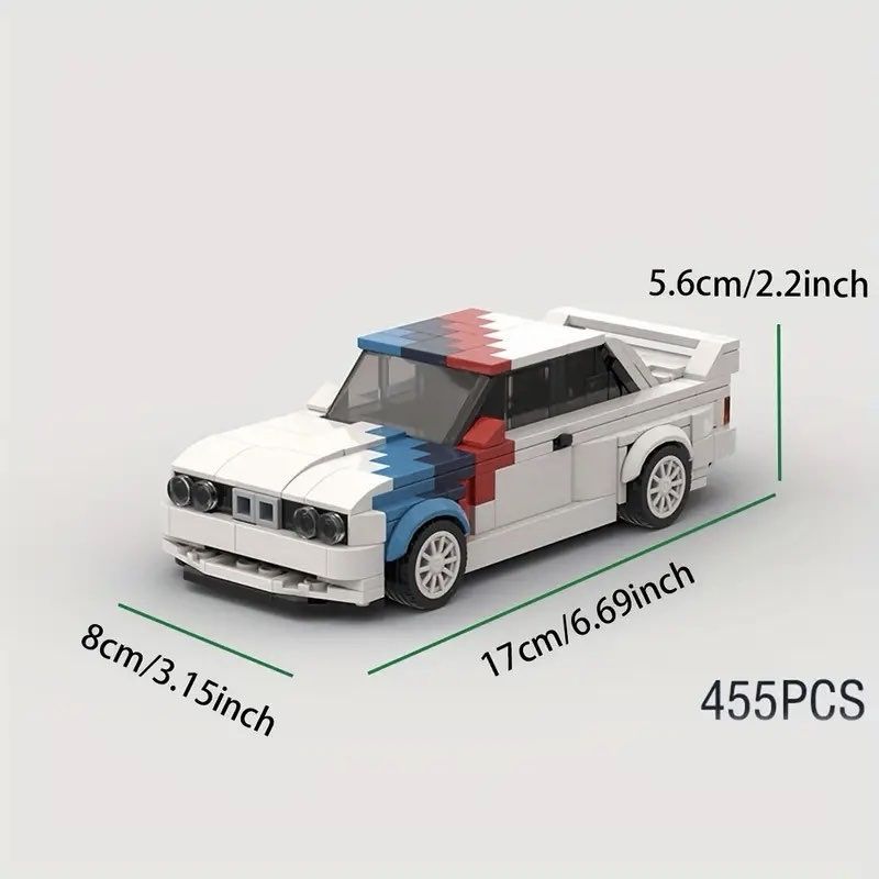 Конструктор, лего, (lego), машинка, авто - BMW M3 E30 (455 деталей)