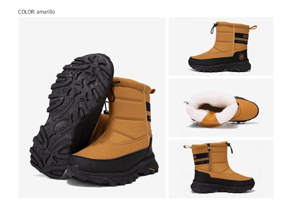 Напівчоботи BAASPLOA жіночі зимові водонепроникні дутики