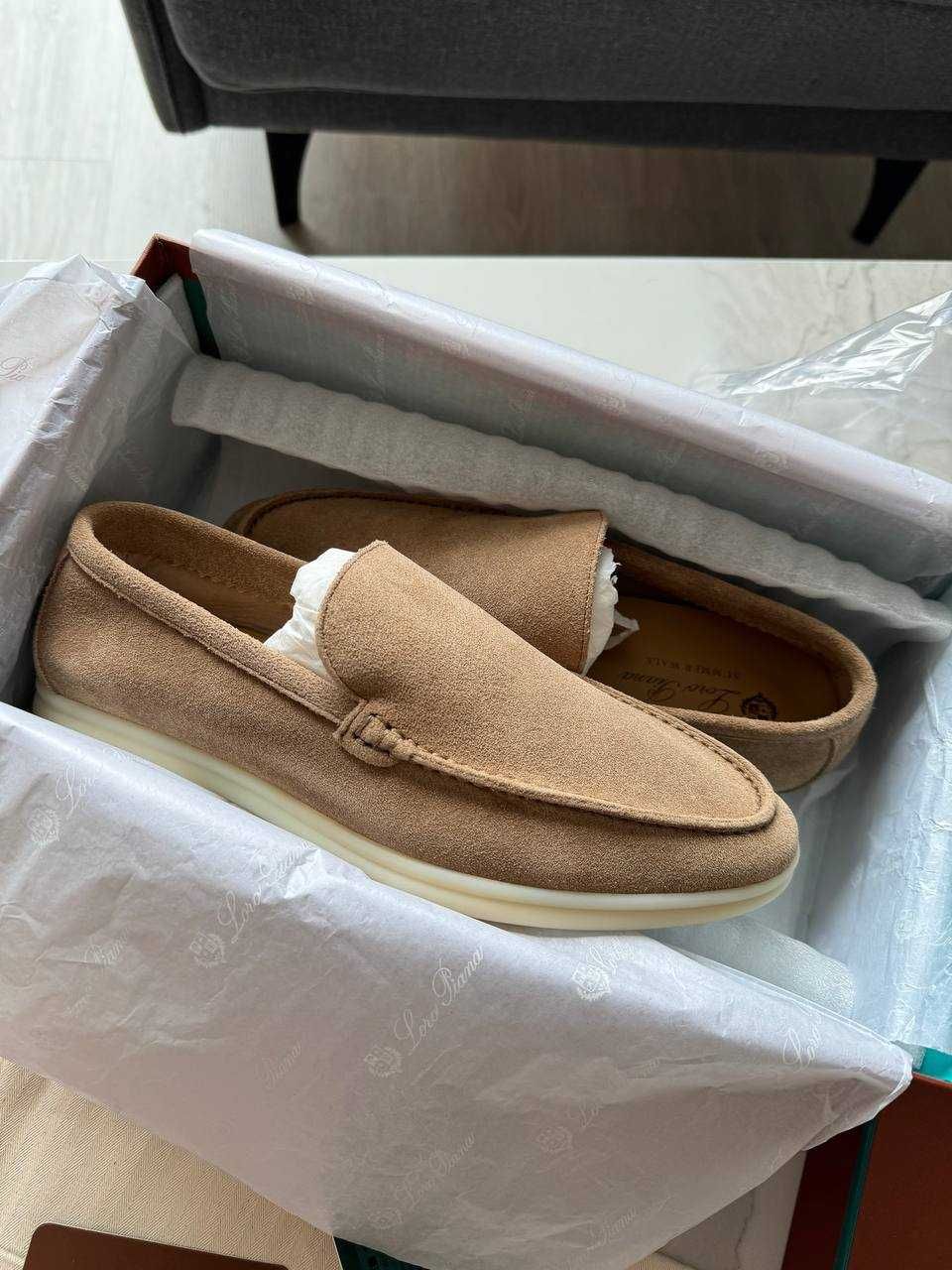 Лофери Loro Piana summer walk мокасини 26 см 40 розмір