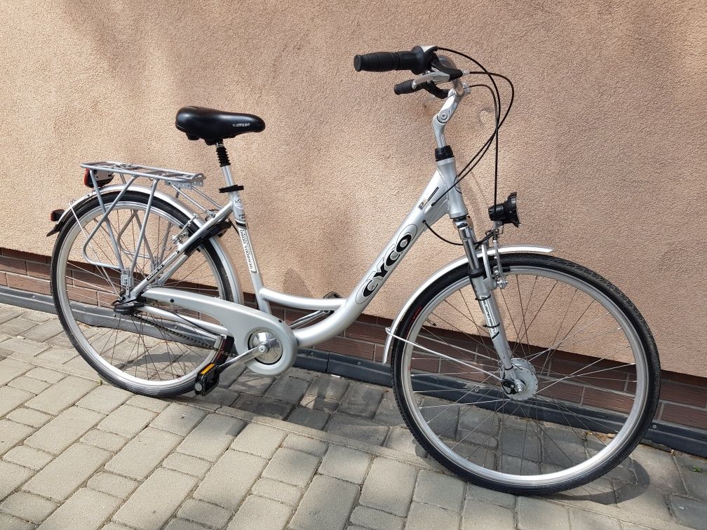 Damka miejska CYCO koła 28 SHIMANO NEXUS aluminium rabat WYSYŁKA