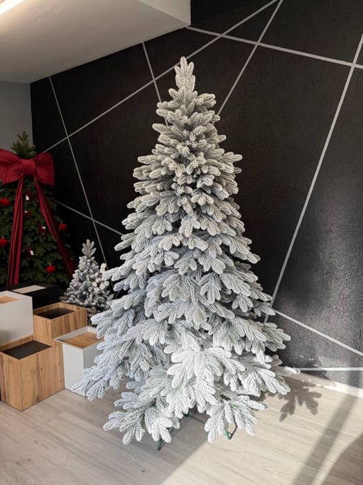 Штучна ялинка Європейська засніжена ялинка преміум Від 0.7 до 2.5 м