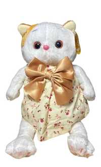 Мягкая игрушка Кошка ЛиЛи в платье 35см Кошечка подружка Басик