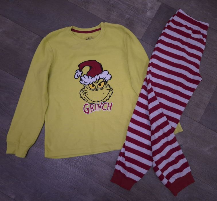 Піжама у новорічному стилі грінч на 9-10років