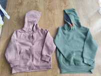 Bluzy x 3 szt. rozm 110 hm, sinsay i kik limonkowa wysyłka 1zl