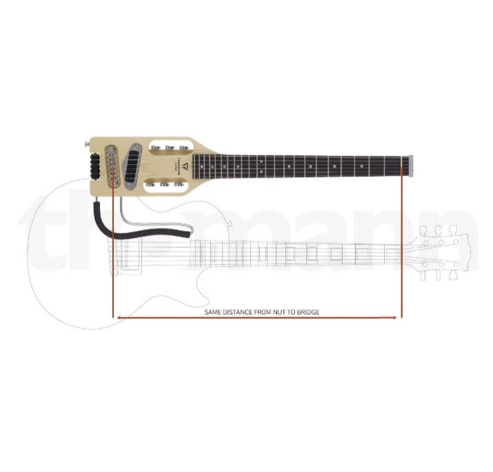 Traveler eletric guitar ultra-light com saco