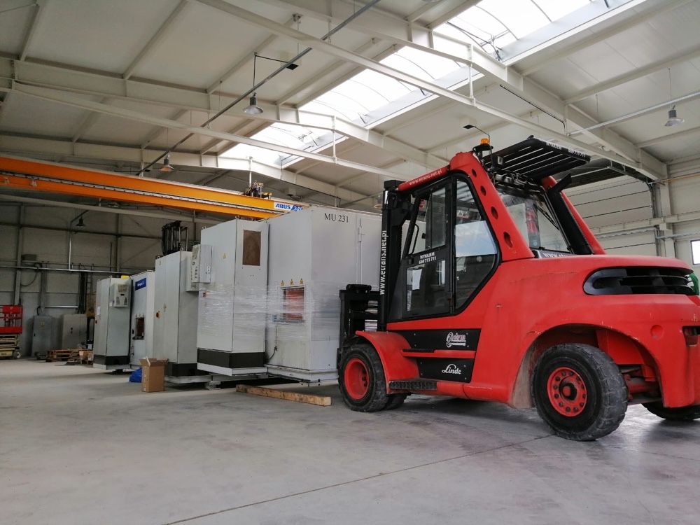Wynajem wózka widłowego Gliwice 8 ton 10 ton 16ton 20 ton 25 ton
