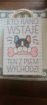 Tabliczka z napisem