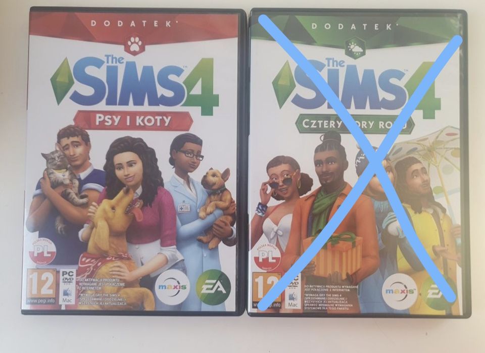 Pudełka kolekcjonerskie z gry The Sims 4