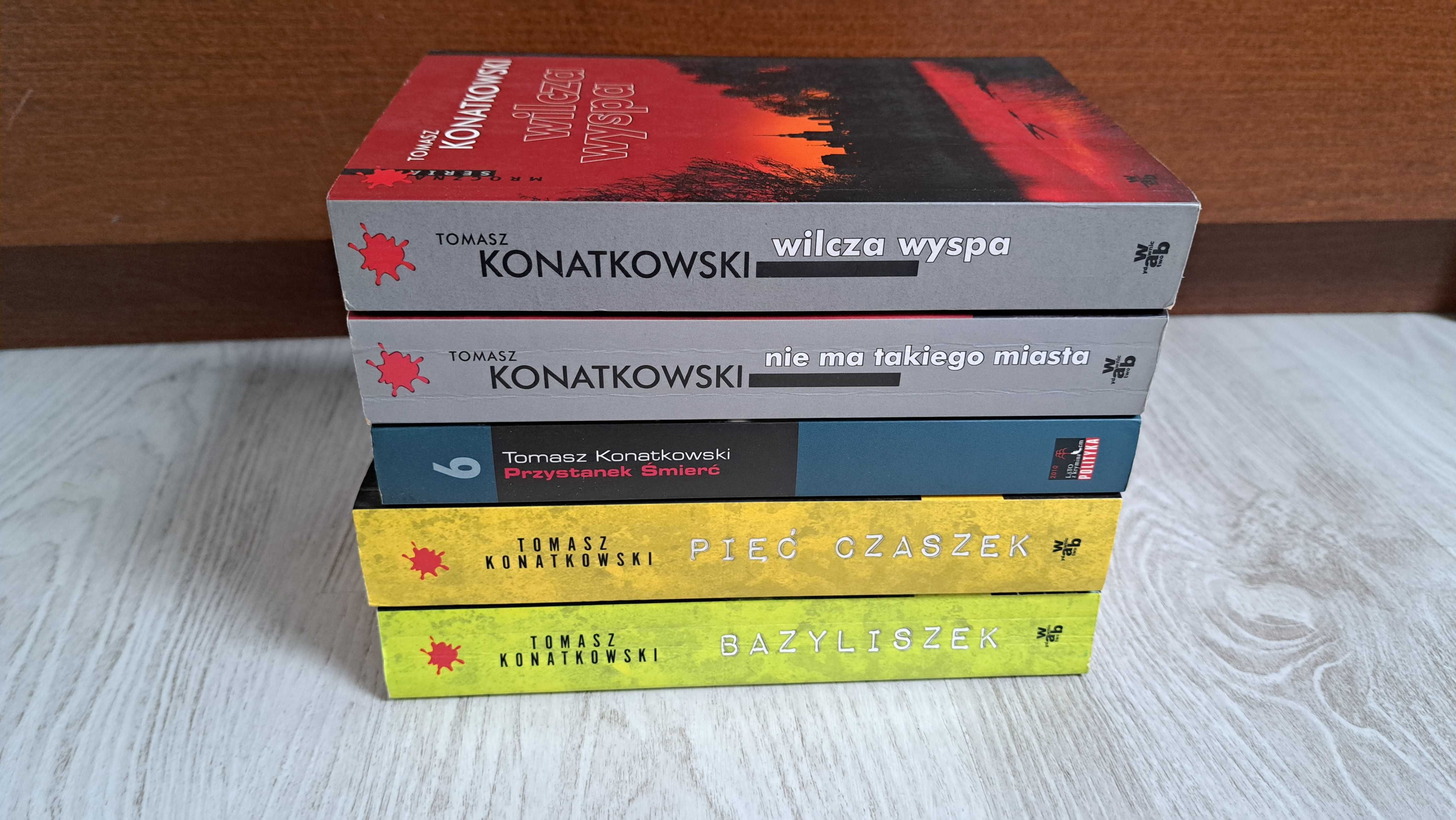 Konatkowski Przystanek Śmierć Bazyliszek Wilcza Wyspa Pięć czaszek