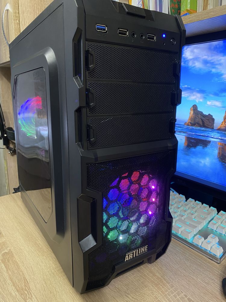 Ryzen 5 | 16gb DDR4 | GTX 1650 | 128gb SSD | 1tb HDD - ігровий пк