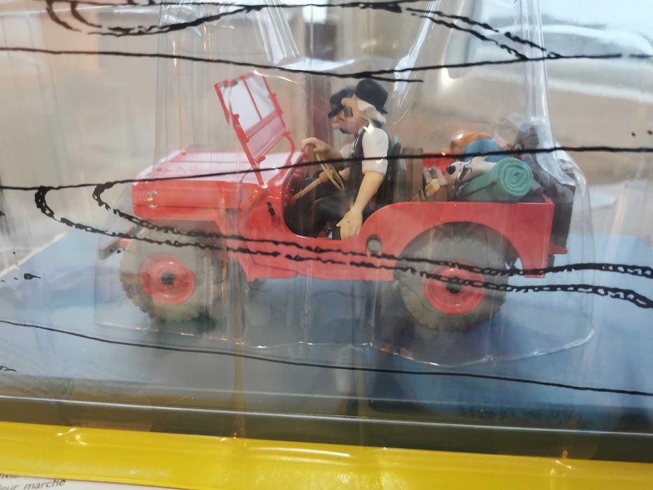 Tintin coleção de veículos à escala 1 /24