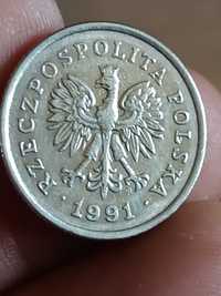 Sprzedam monetę 50 groszy 1991 rok