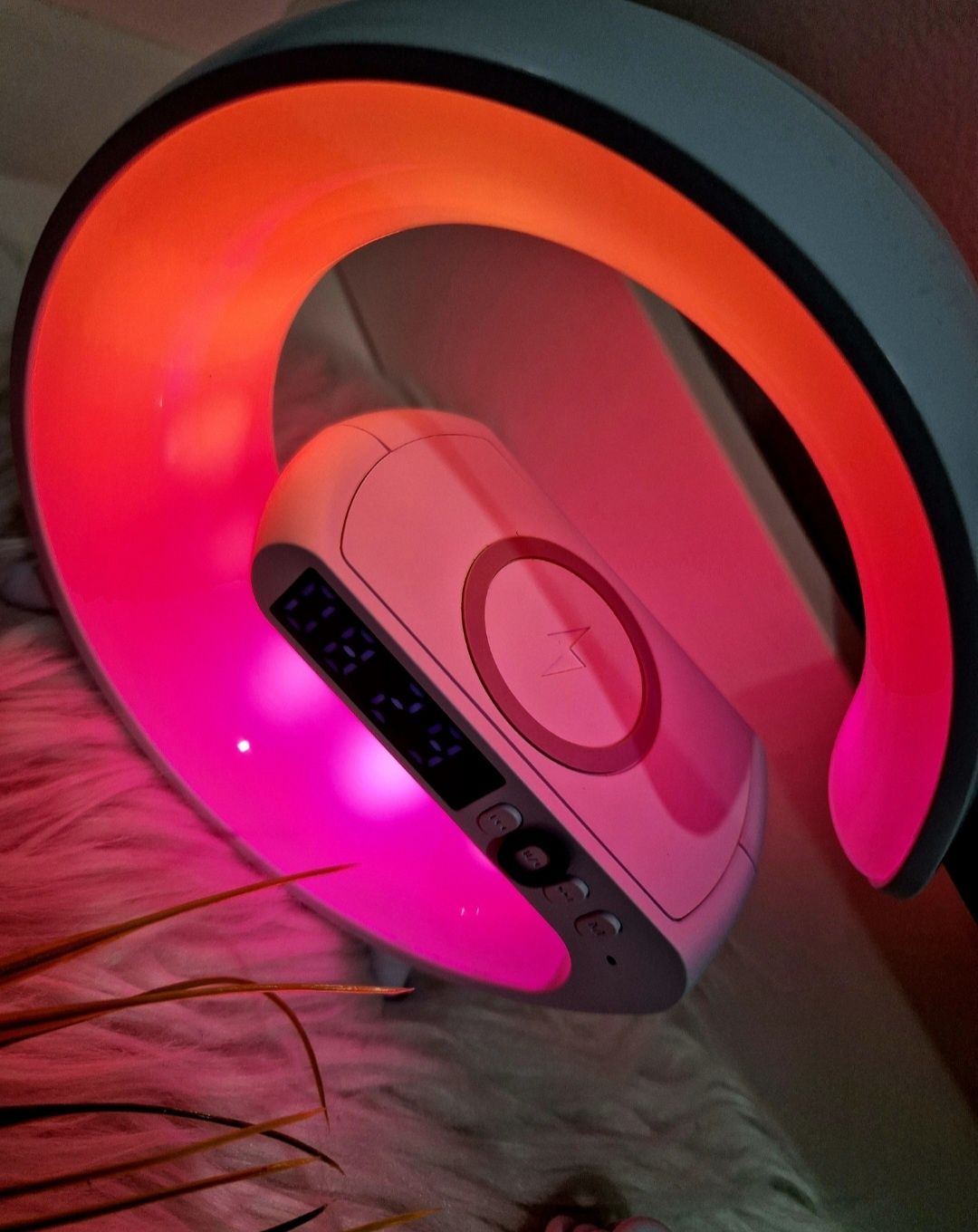 Rádio despertador bluetooth