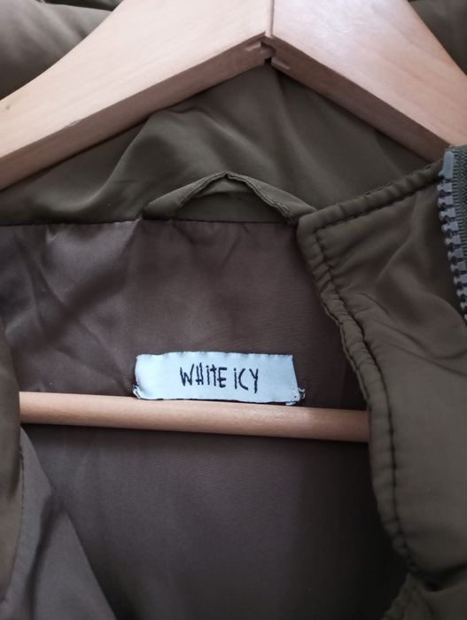 Casaco Impermeável Longo White Icy Tamanho S