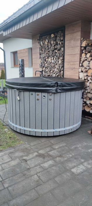 Balia ogrodowa VIP Jacuzzi bania beczka spa ruska bania