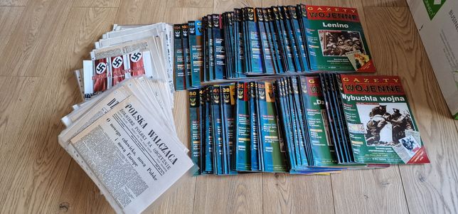 Gazety wojenne kolekcja numery od 1 do 104