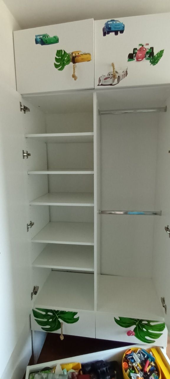 Biala Szafa dla dziecka I nie tylko 240/100/47 wys/szer/gł