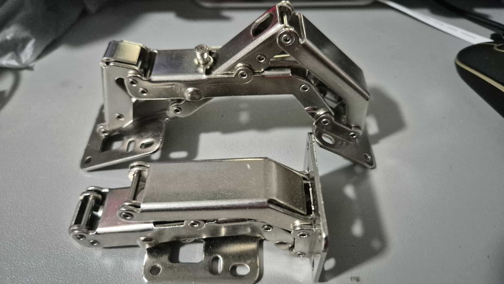 Zawias drzwiowy bez otworu wiertniczego zawiasy kątowe