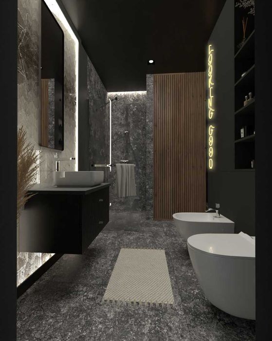 Projekt wnętrz aranżacja wizualizacje 3D projektant wnętrz architekt