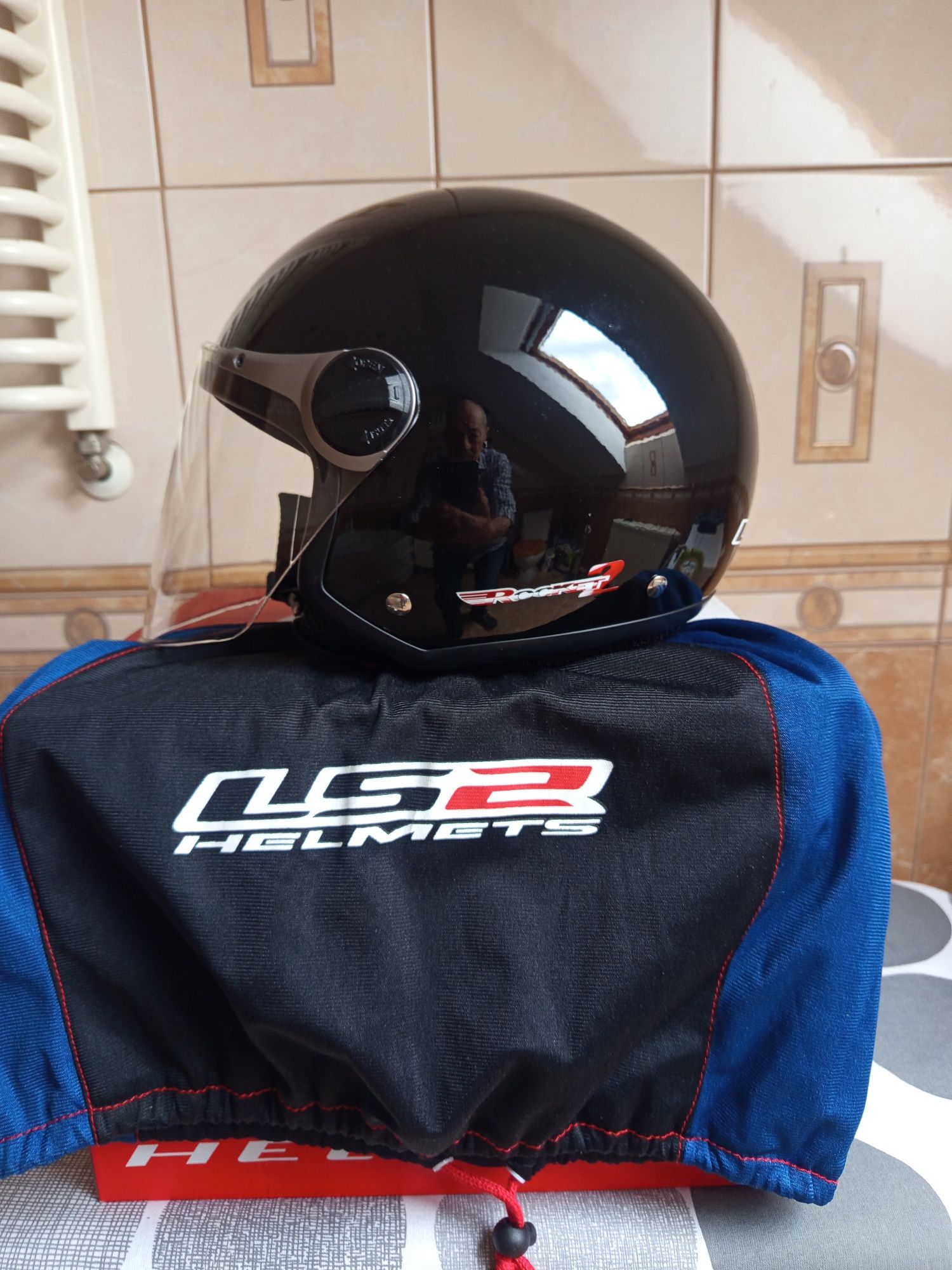 Kask motocyklowy otwarty Ls 2  Rocket 2 rozm ,,M"