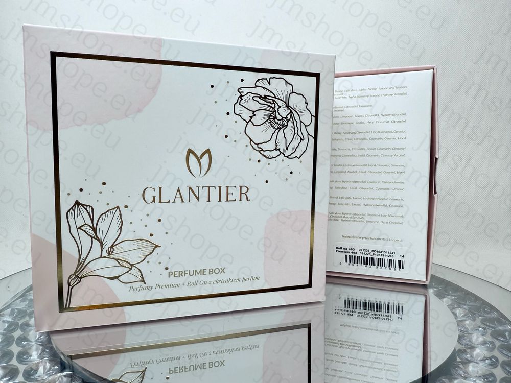 Perfume box Glantier nr 493 - Versace bright crystal