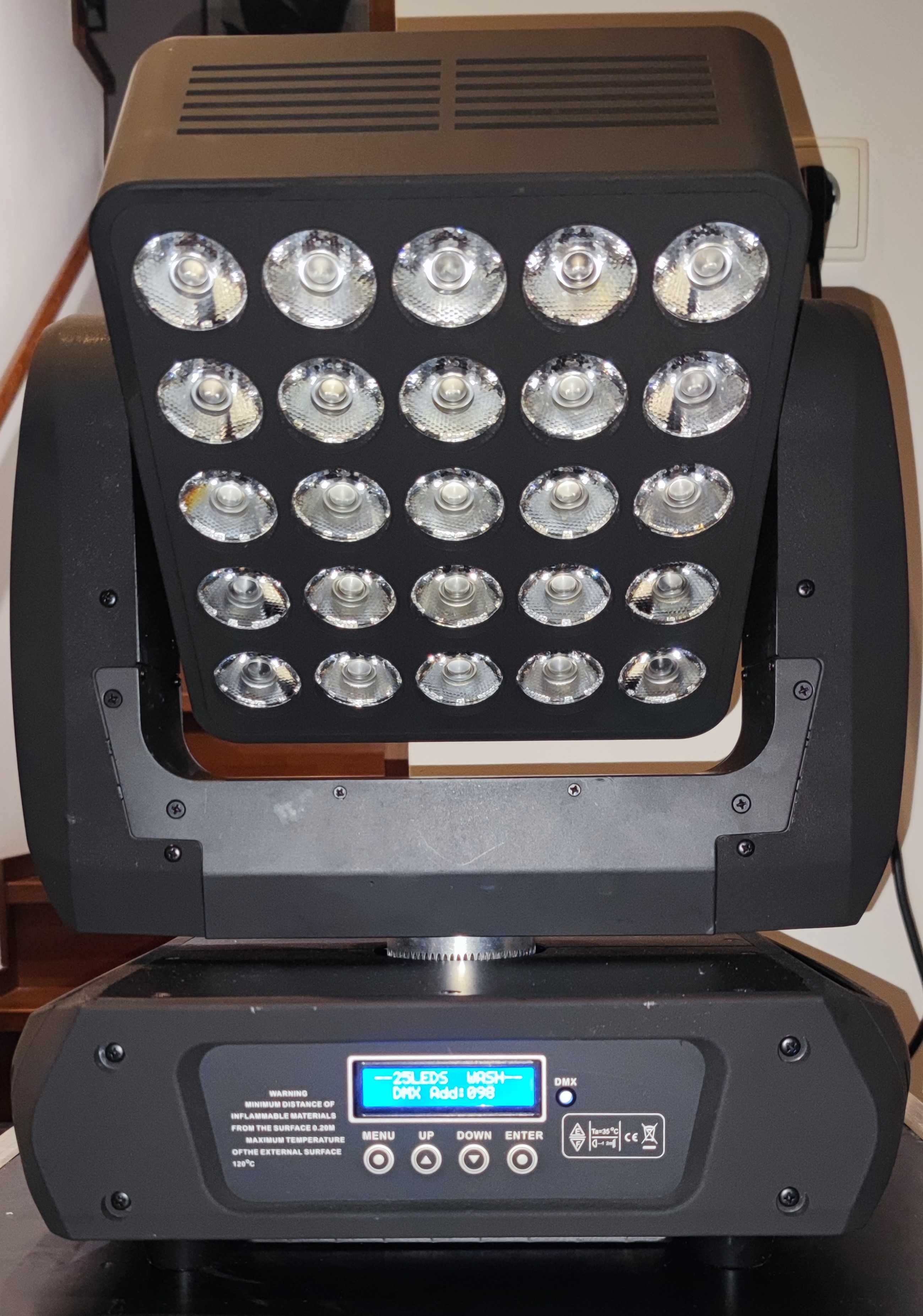 Ruchome głowy Matrix LED DMX - 2 szt.