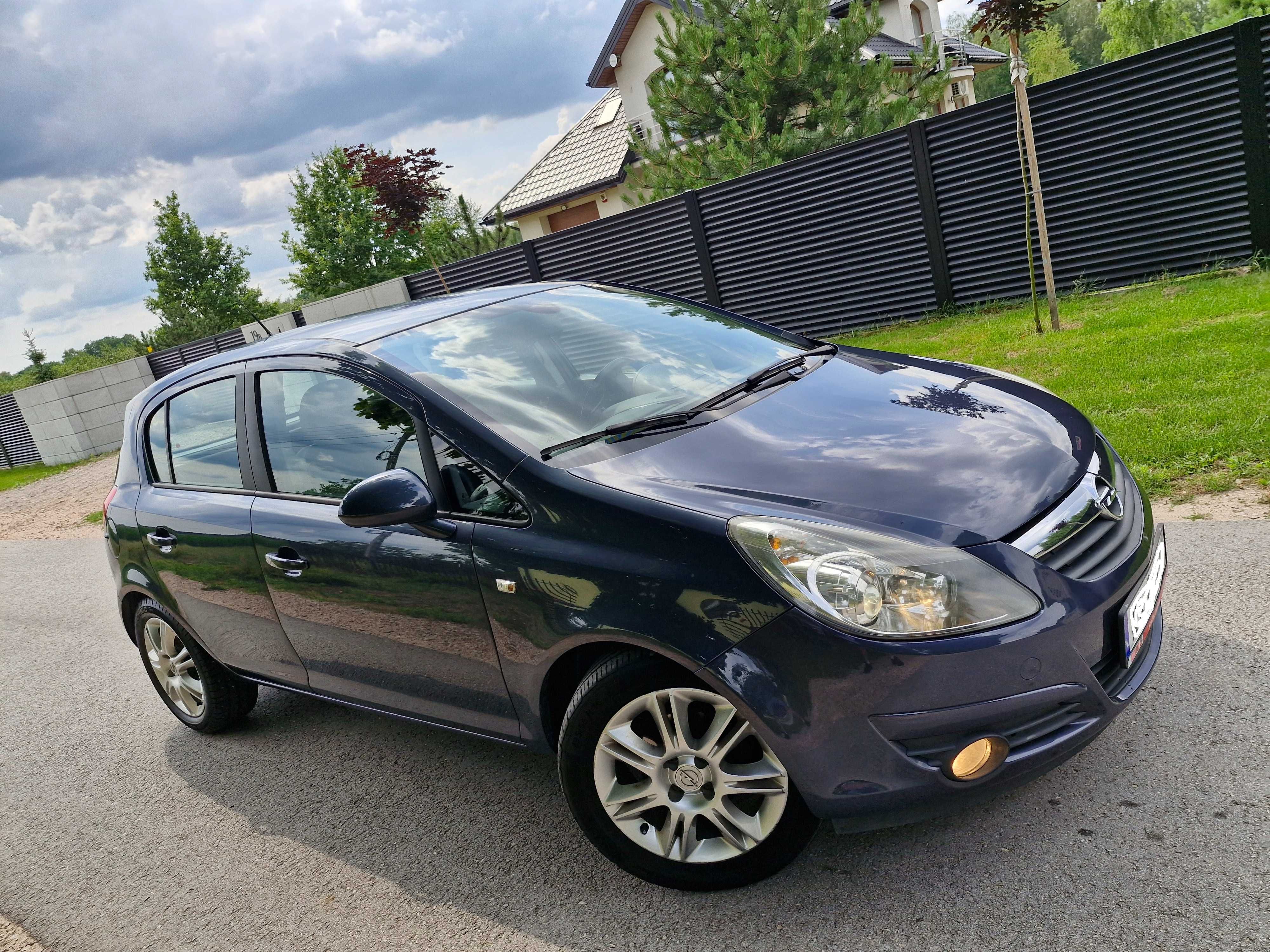 OPEL CORSA_1.2_Tylko 122 tyś.km_Półskóra_Grzane Fotele_Tempomat_Sensor