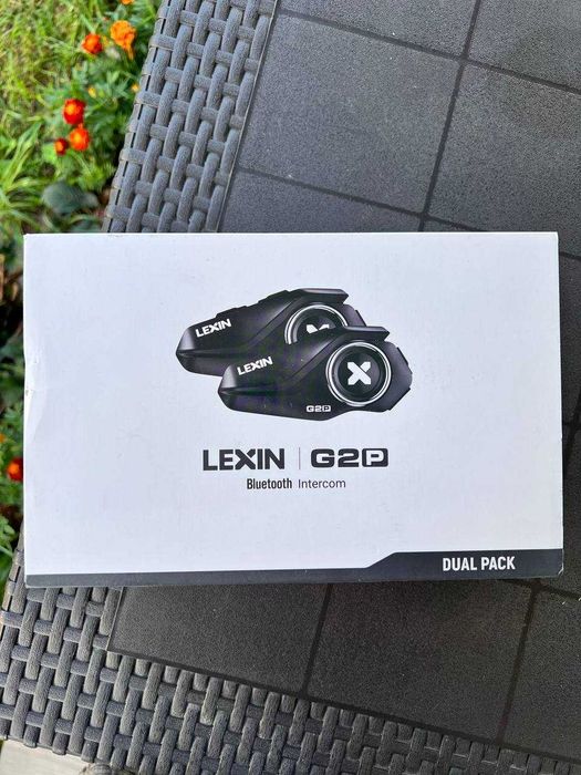 Мотогарнітура Bluetooth-гарнітура LEXIN G2P 2шт комплект
