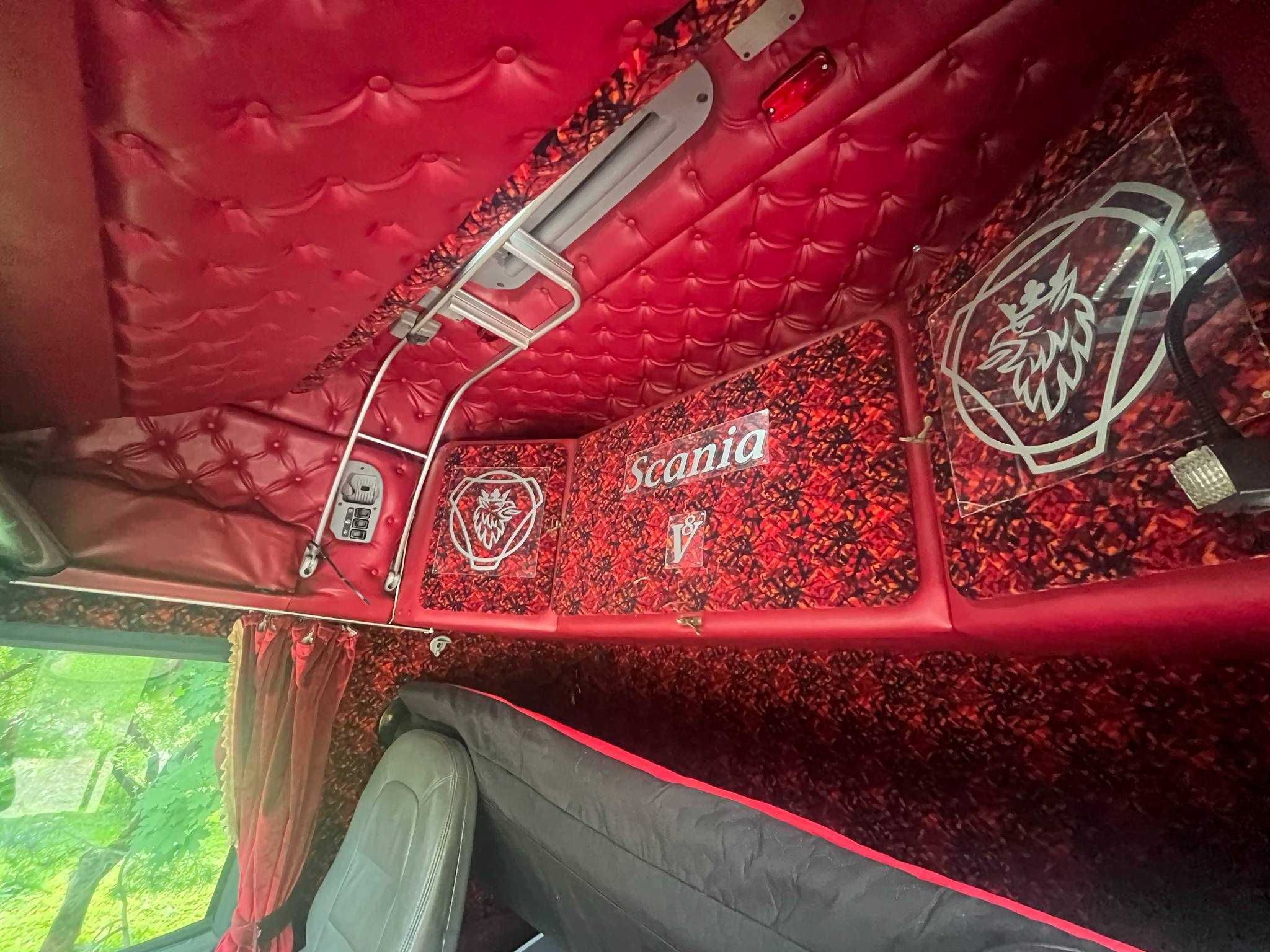 Scania 480 V8 + Naczepa Schmitz mulda