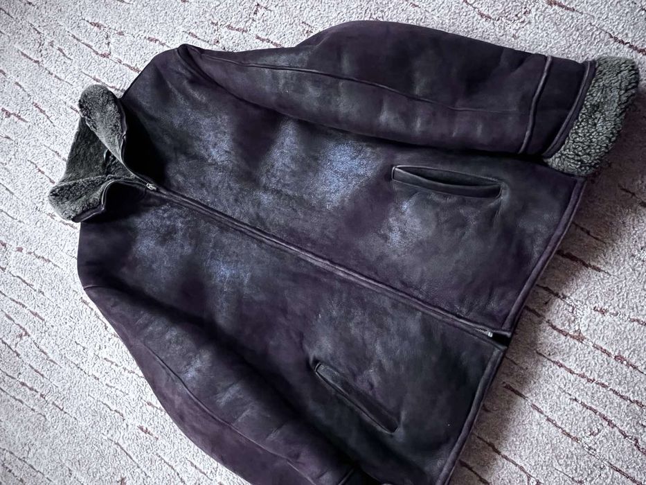 Натуральная мужская дубленка