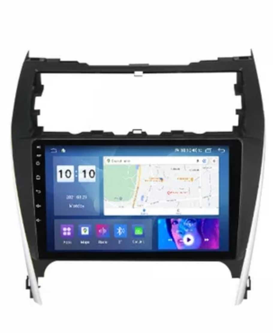 Магнитола мощная Toyota Camry USA 2012-2014, с CarPlay+QLED 8 ядер 4G