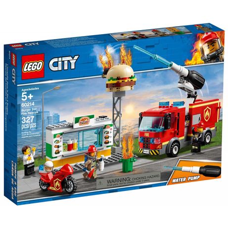 LEGO CITY Пожежа в бургер-кафе 60214