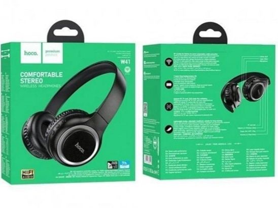 Беспроводные наушники Hoco W41 Bluetooth с картой памяти и микрофоном