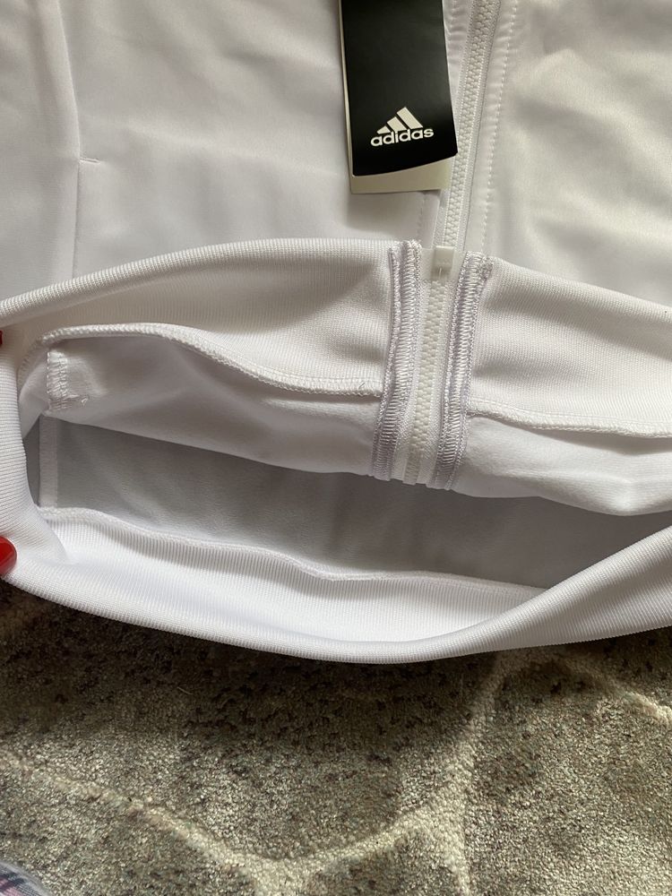 Белая кофта / куртка Adidas