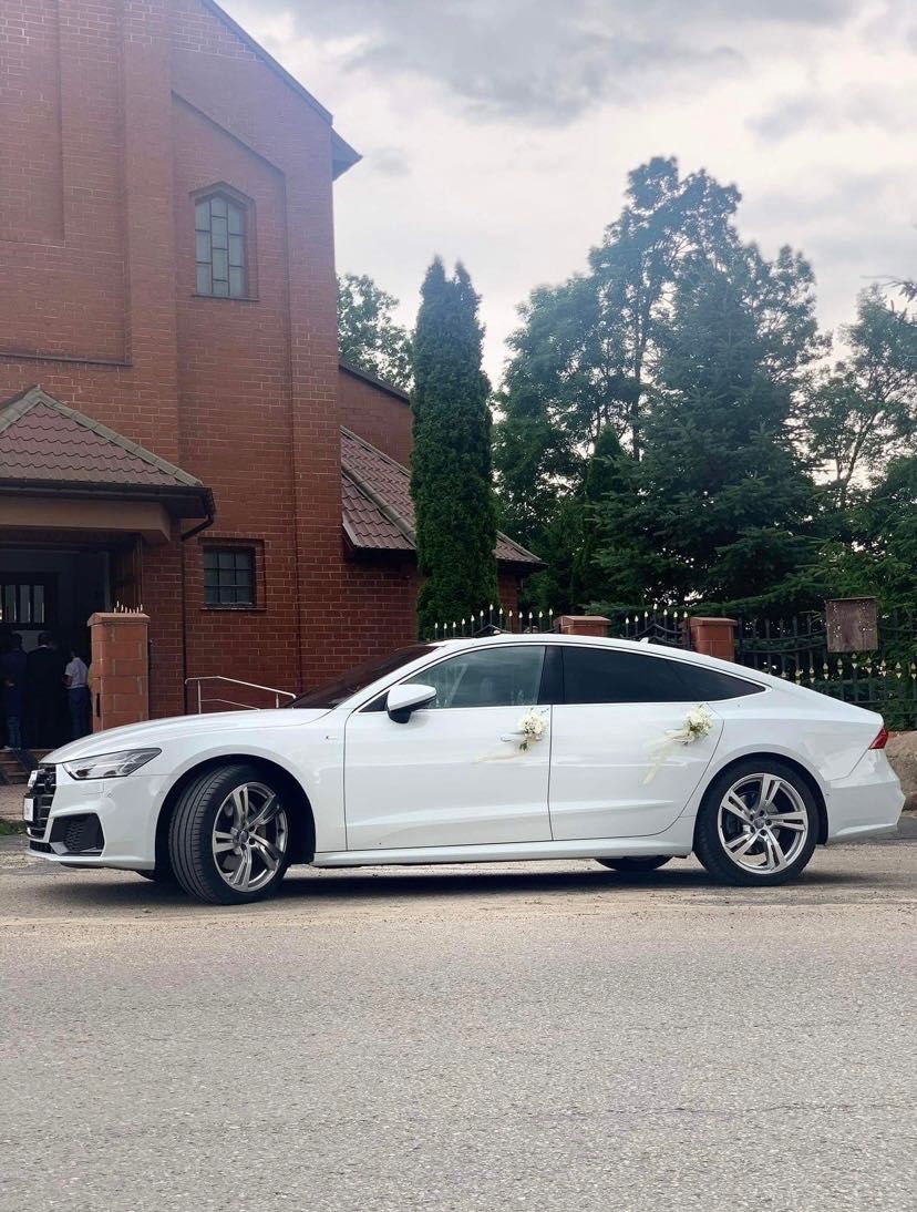 Samochody do ślubu Audi A7/Merc Gle53AMG