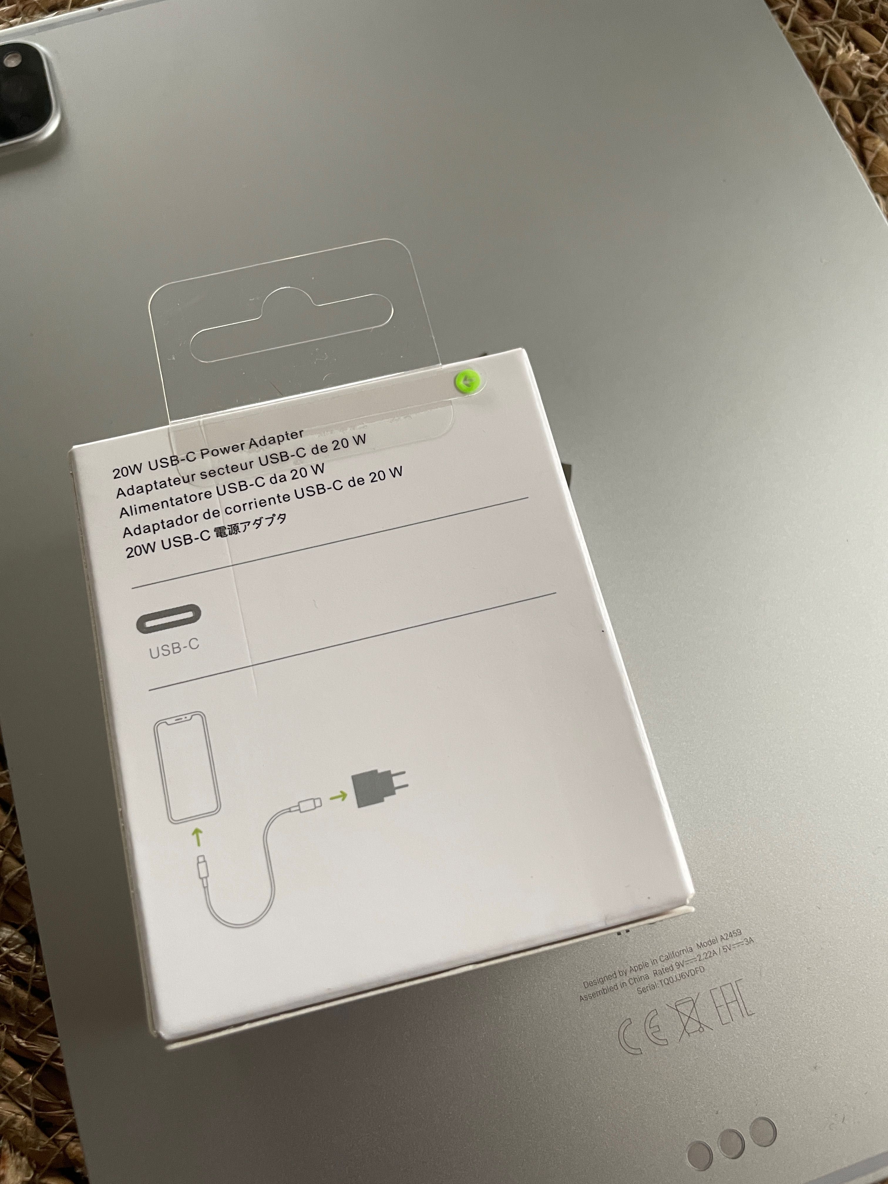 Nowa szybka ładowarka do Apple 20W USB-C iPhone iPad Mac kostka okazja
