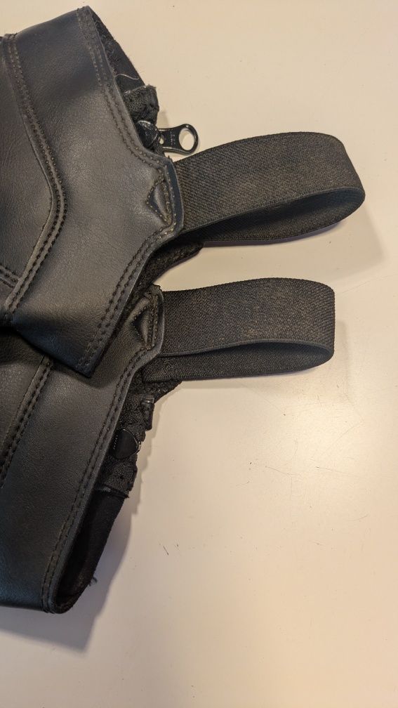 Czapsy jeździeckie classic materiał syntetyczny
