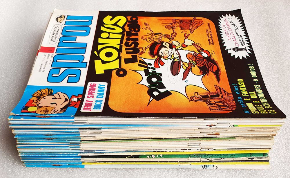 Revista "Spirou" ~ 2ª Serie Completa ~ 32 números ~ 1979 ~ RARO