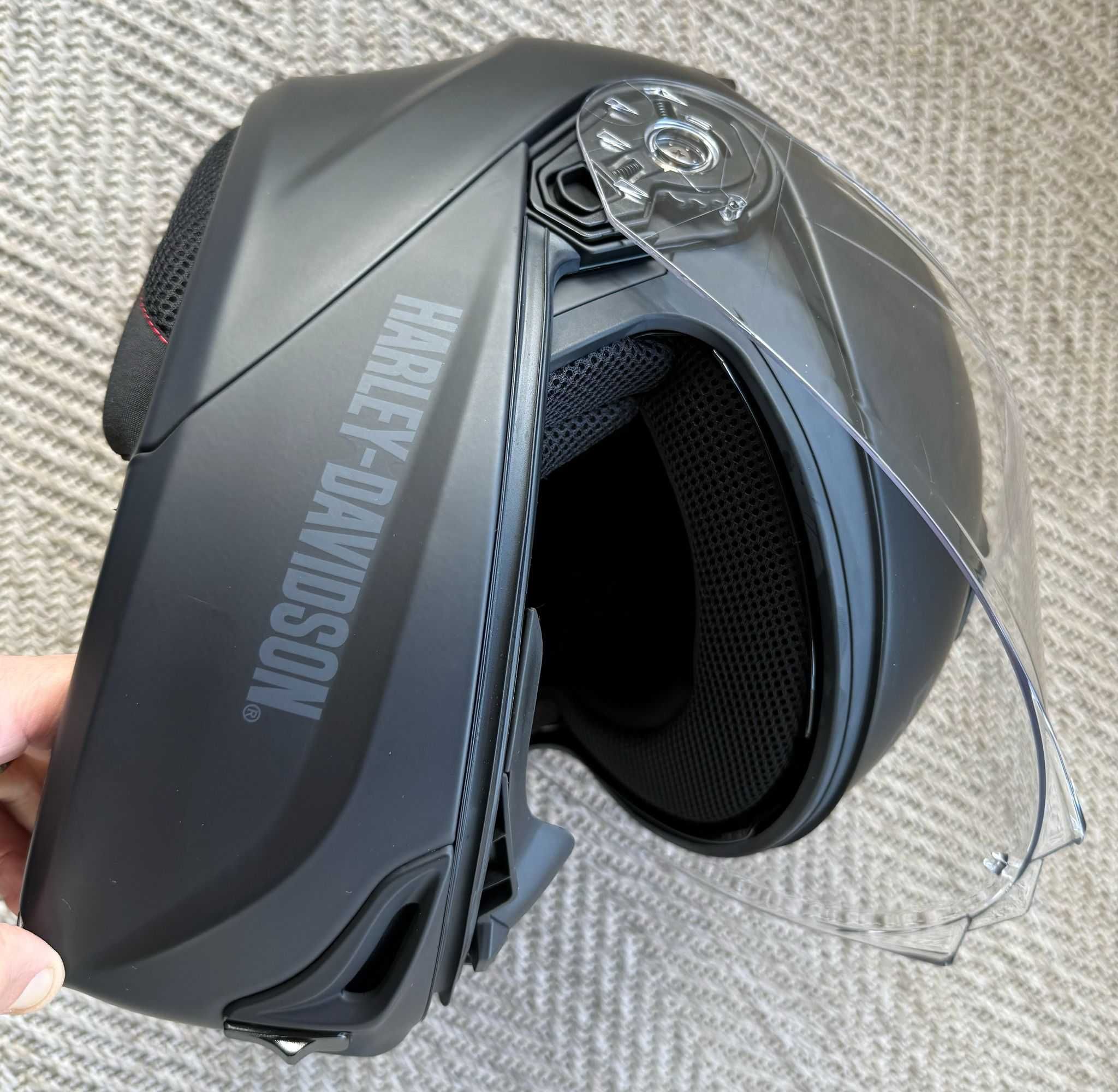Capacete Harley-Davidson Outrush R Modular Bluetooth-Preto Mate Size S