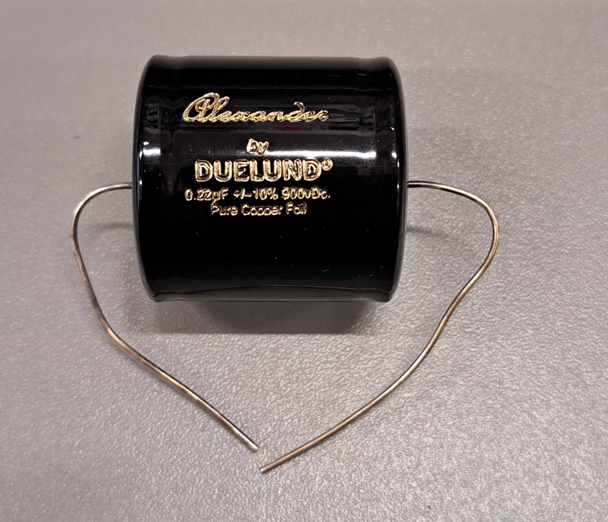 Kondensator Duelund Alexander 0,22UF / 900V - 1szt pure copper foil