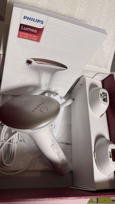 фотоепілятор Philips Lumea sc1998 00 ipl advanced body face bikini